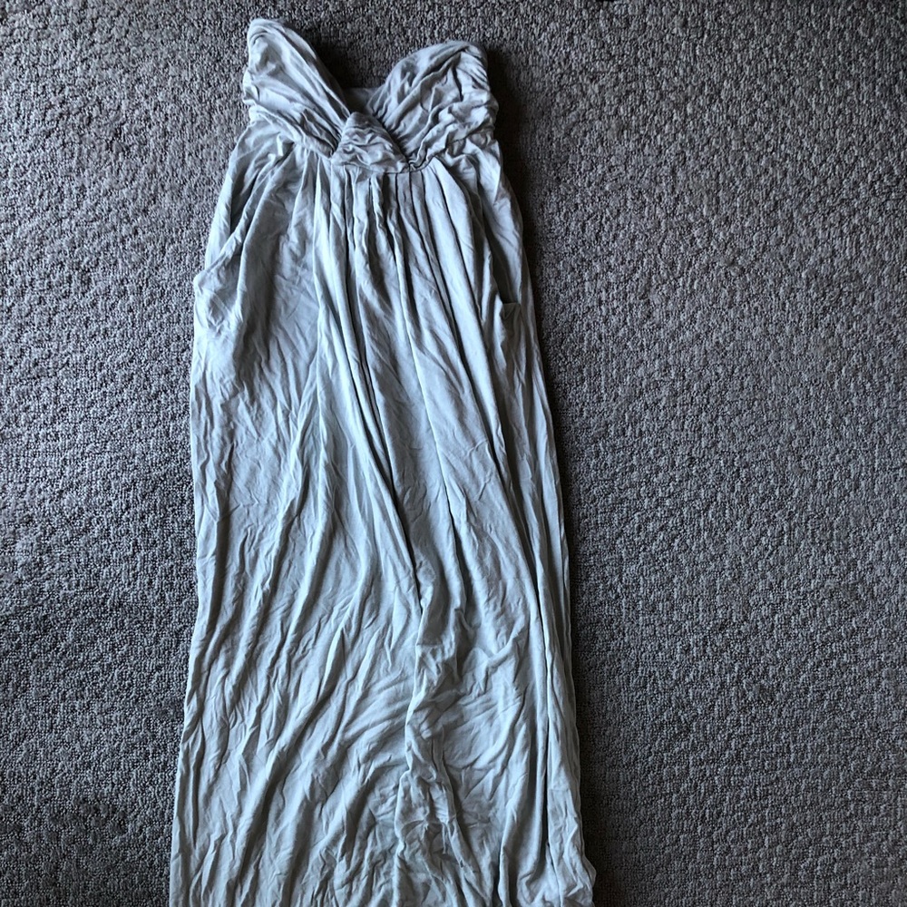 Rachel Pally strapless maxi dress with pockets!!